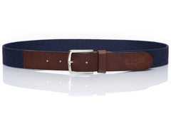 PASEK WRANGLER CANVAS BELT NAVY W0B338935