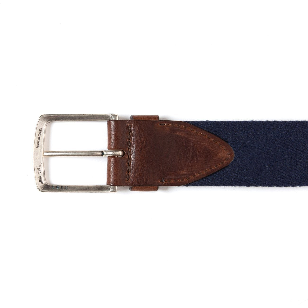 PASEK WRANGLER CANVAS BELT NAVY W0B338935