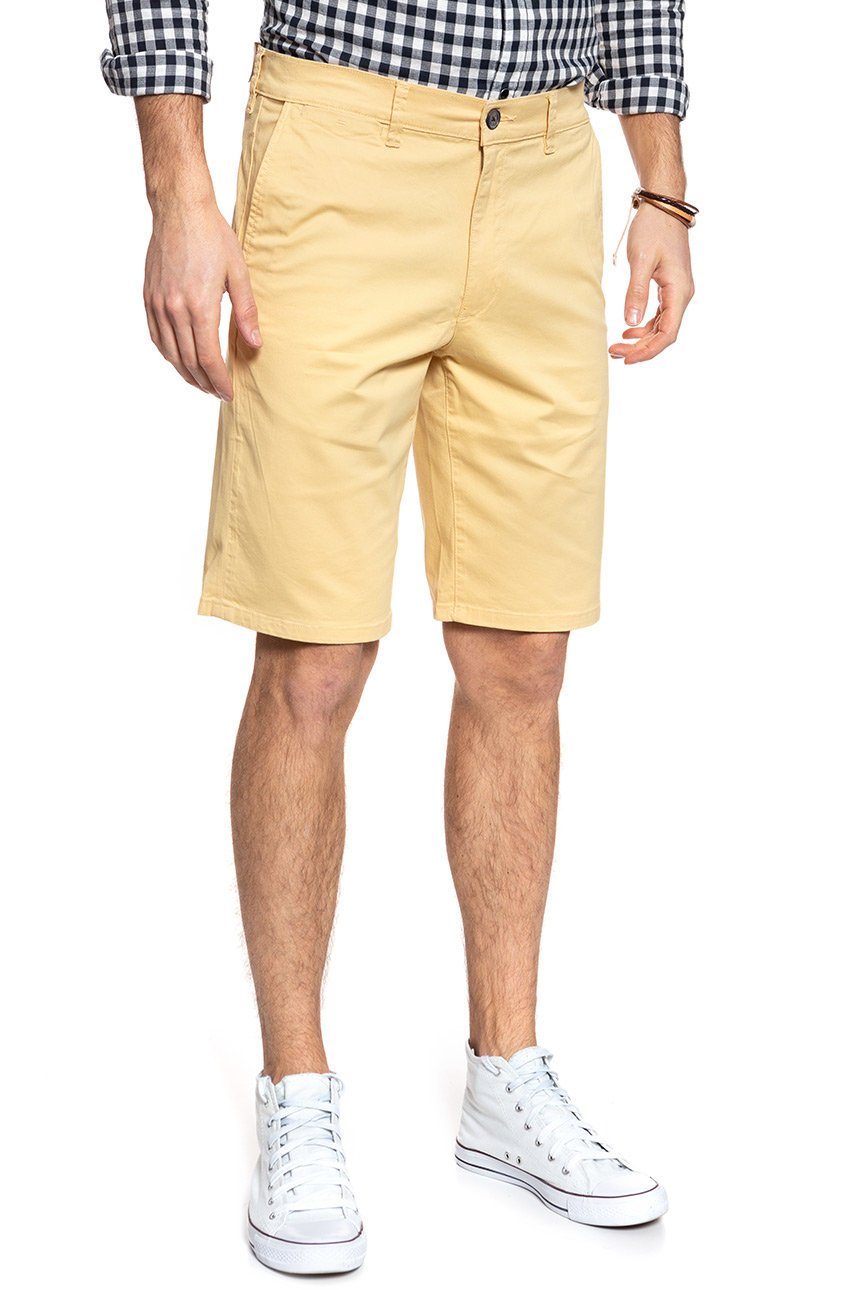 SPODENKI WRANGLER CHINO SHORT MIMOSA YELLOW W14AWA33D