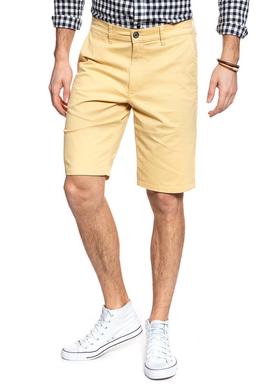 SPODENKI WRANGLER CHINO SHORT MIMOSA YELLOW W14AWA33D