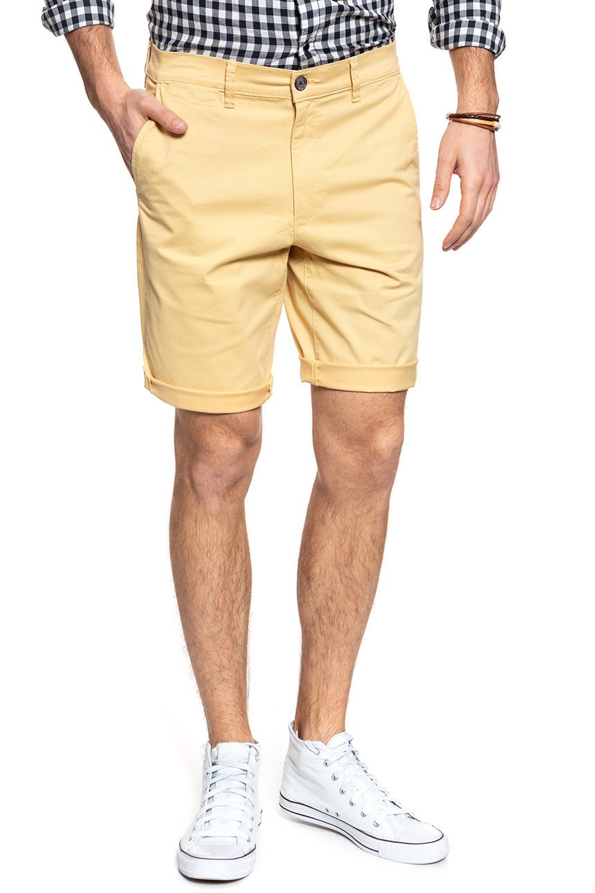 SPODENKI WRANGLER CHINO SHORT MIMOSA YELLOW W14AWA33D