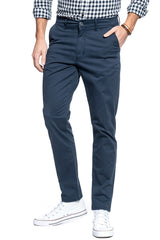 SPODNIE MĘSKIE WRANGLER CHINO NAVY W16LWA114