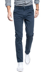 SPODNIE MĘSKIE WRANGLER CHINO NAVY W16LWA114