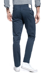 SPODNIE MĘSKIE WRANGLER CHINO NAVY W16LWA114