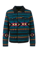 KURTKA MĘSKA WRANGLER NAVAJO JACKET BLACK W4B9XK100