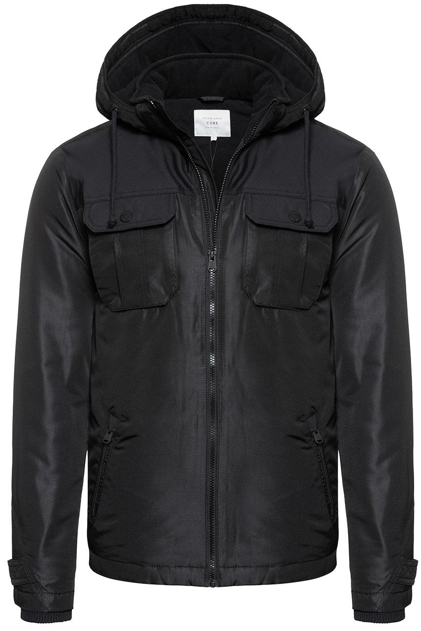 KURTKA JACK & JONES JCOFLICKER JACKET BLACK 12115962