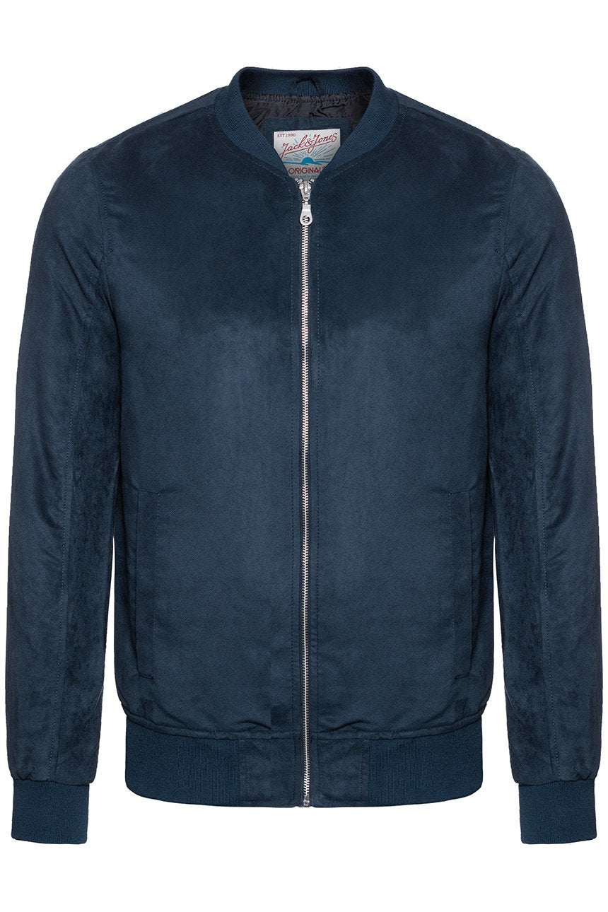 KURTKA JACK & JONES JORHOWARD BOMBER JACKET ECLIPSE 12117822