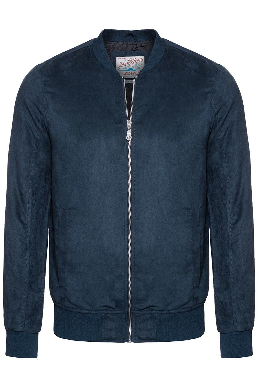 KURTKA JACK & JONES JORHOWARD BOMBER JACKET ECLIPSE 12117822