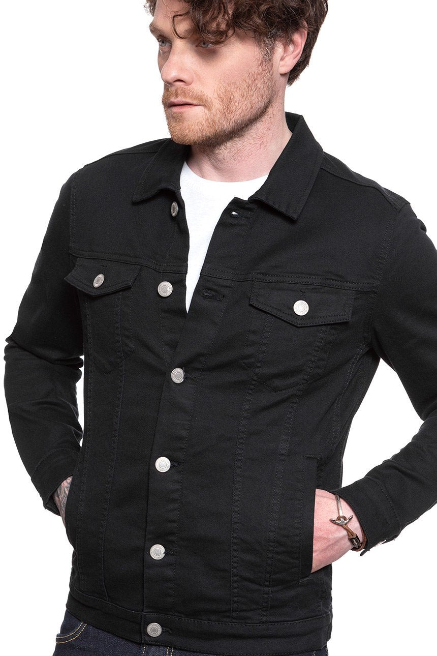 JACK & JONES JIALVIN JACKET AKM 528 STS BLACK 12136319