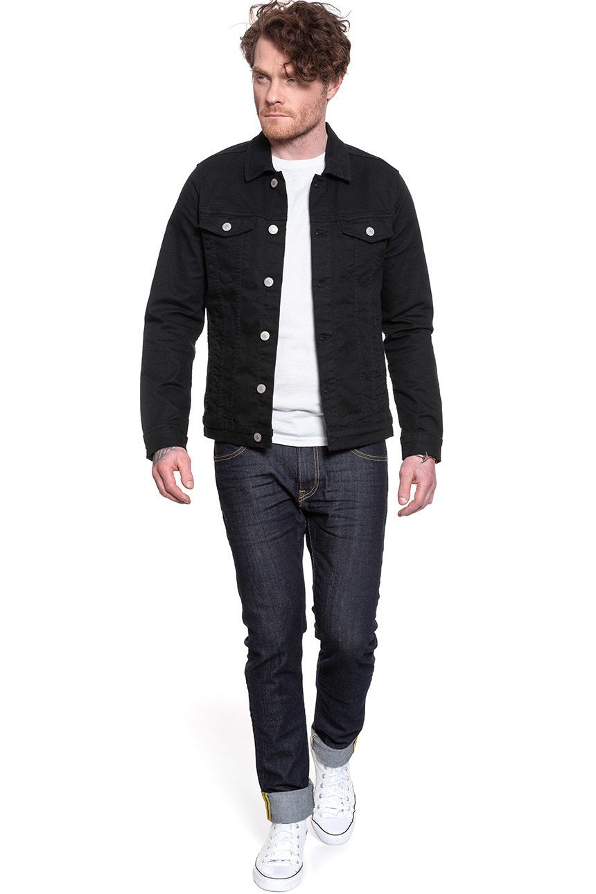 JACK & JONES JIALVIN JACKET AKM 528 STS BLACK 12136319