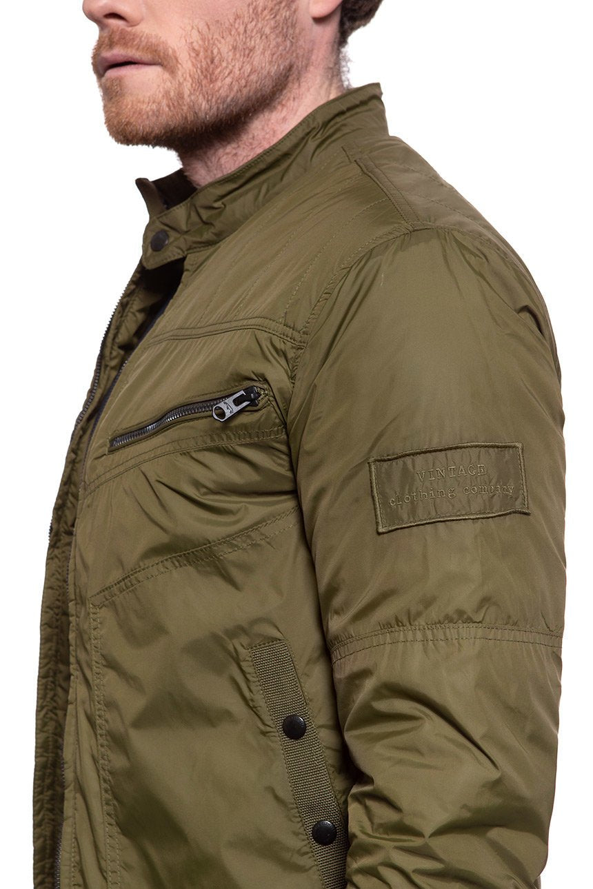 JACK & JONES JJVBERNARD JACKET DARK OLIVE 12115999