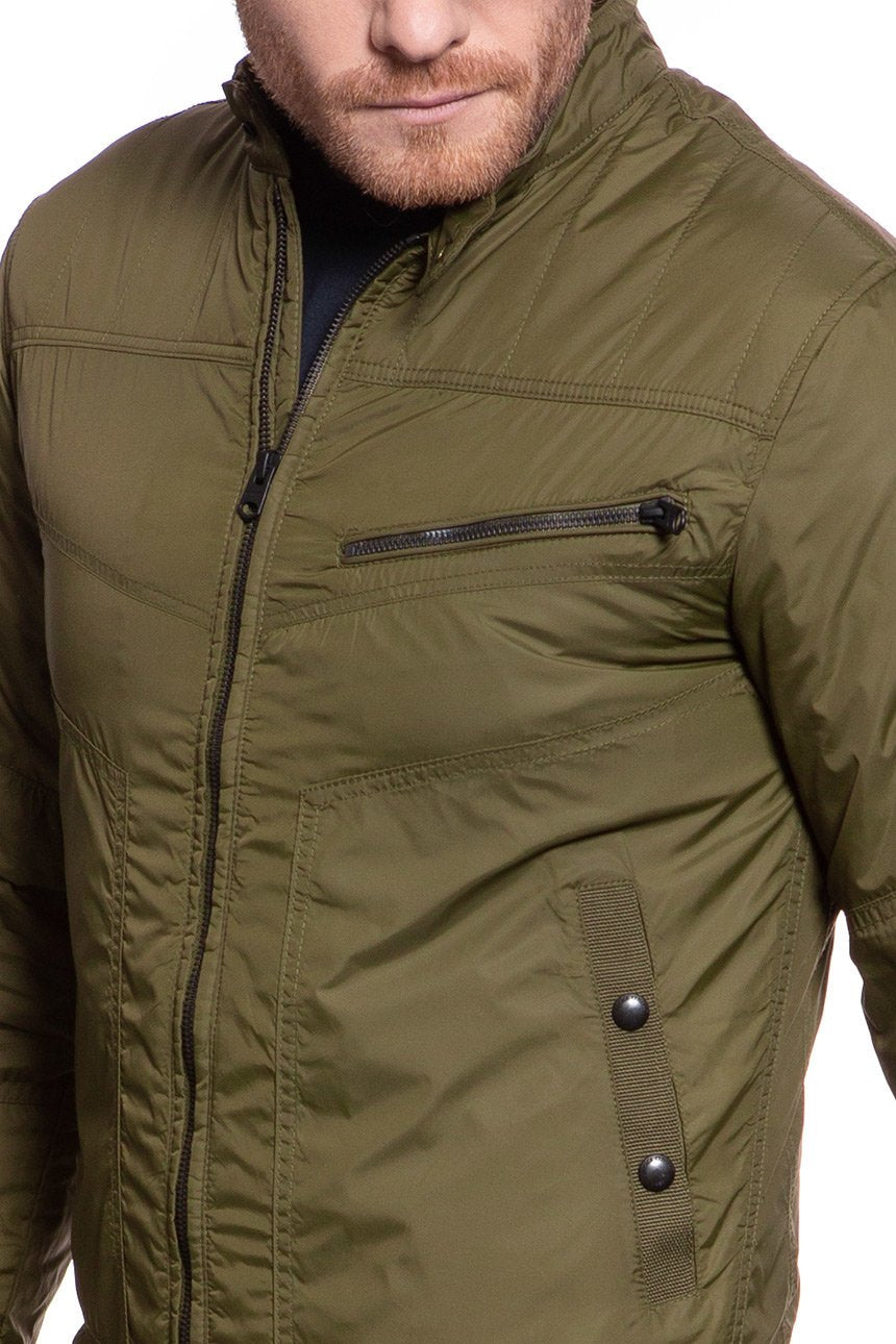 JACK & JONES JJVBERNARD JACKET DARK OLIVE 12115999