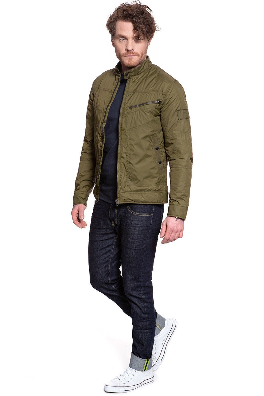 JACK & JONES JJVBERNARD JACKET DARK OLIVE 12115999