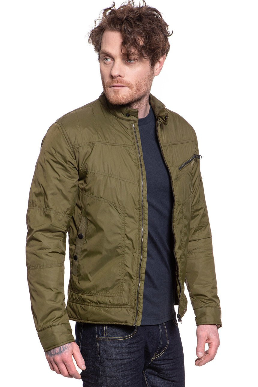 JACK & JONES JJVBERNARD JACKET DARK OLIVE 12115999