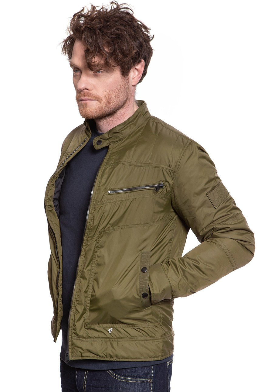 JACK & JONES JJVBERNARD JACKET DARK OLIVE 12115999