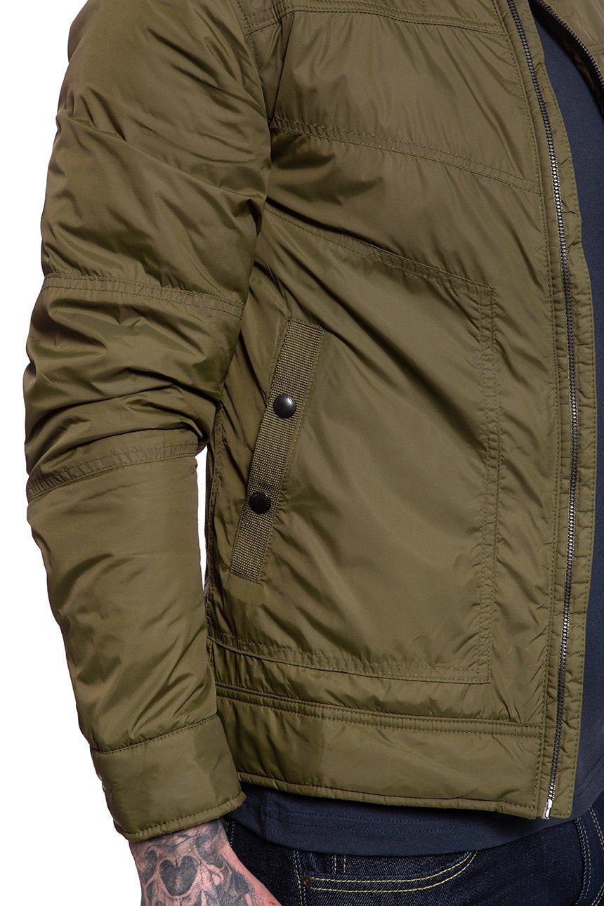 JACK & JONES JJVBERNARD JACKET DARK OLIVE 12115999