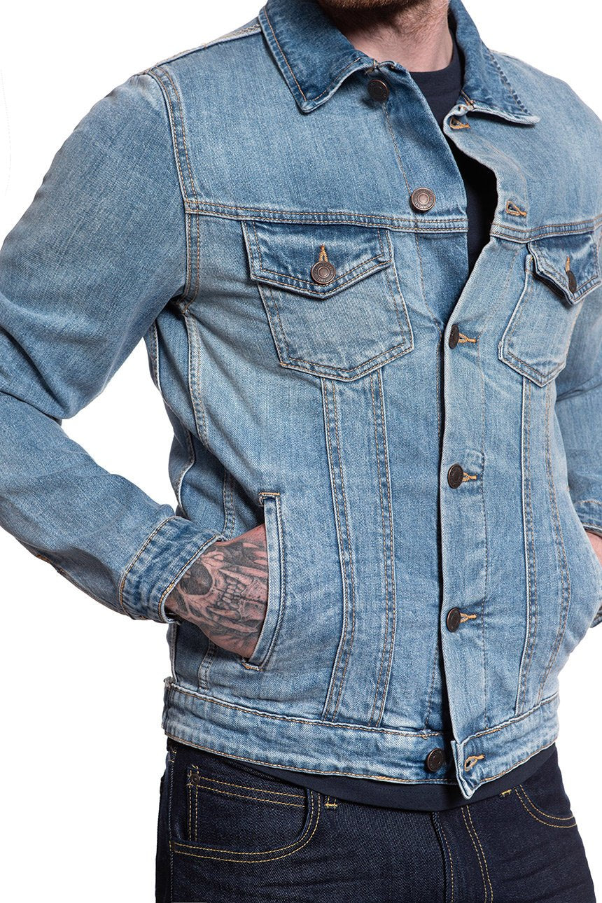 JACK & JONES JIALVIN JACKET SA BLUE DENIM 12154579