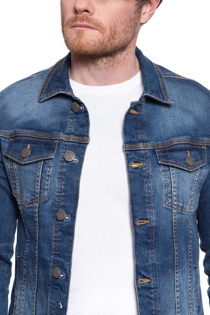 BLEND DENIM JACKET 20705639 76201