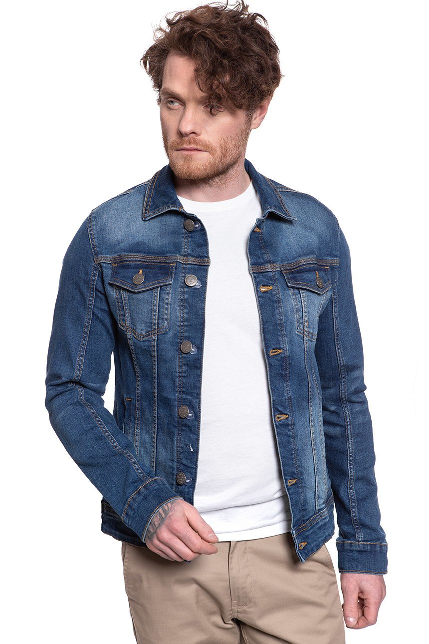 BLEND DENIM JACKET 20705639 76201