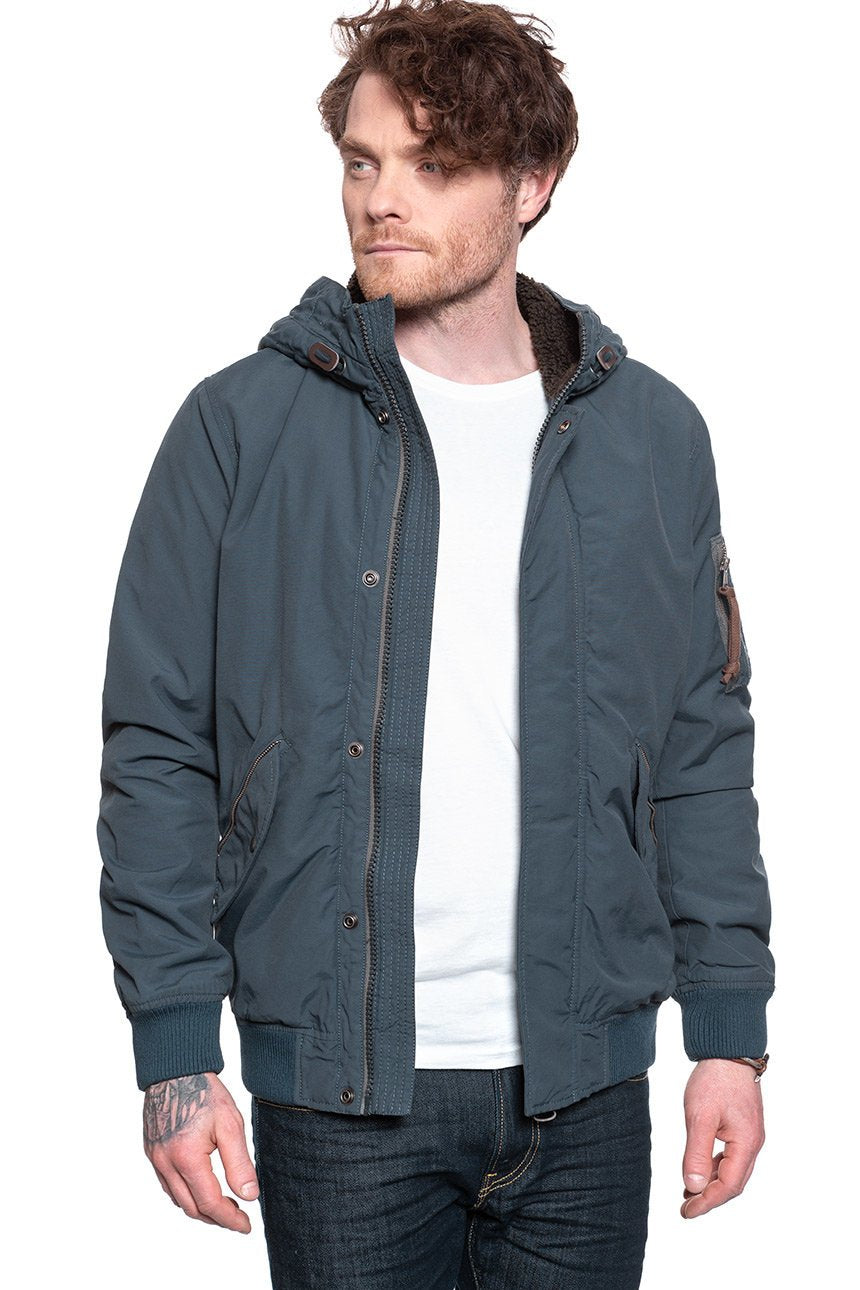 JACK & JONES JJVARON BOMBER JACKET BLUE NIGHT 12121665