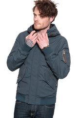 JACK & JONES JJVARON BOMBER JACKET BLUE NIGHT 12121665