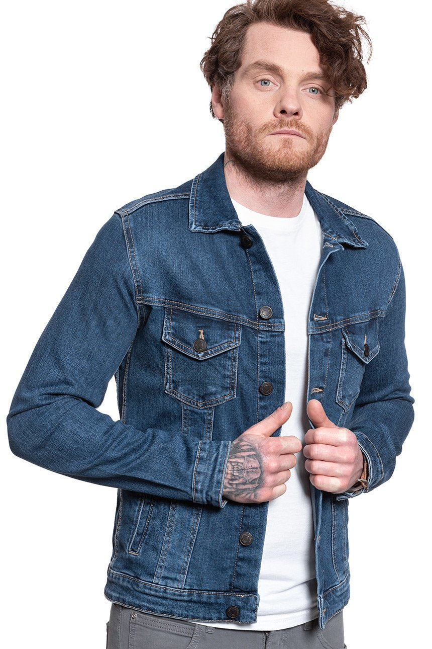 Jack & Jones JJIALVIN JACKET BLUE DENIM 12154576