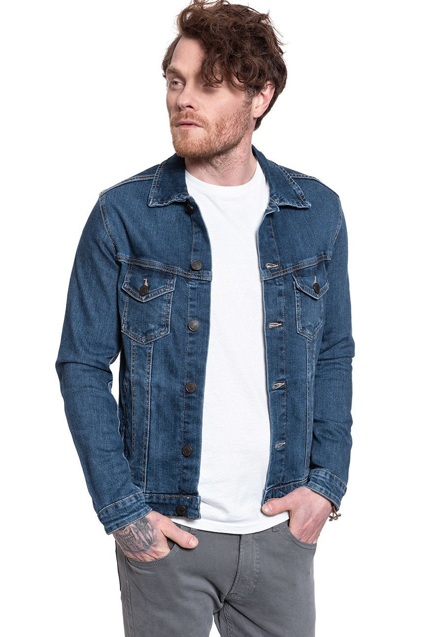 Jack & Jones JJIALVIN JACKET BLUE DENIM 12154576