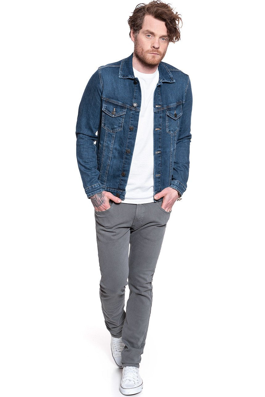 Jack & Jones JJIALVIN JACKET BLUE DENIM 12154576