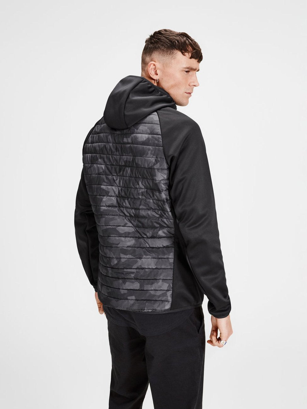 Jack & Jones JCOCAMO MULTI JACKET ASPHALT/CAMO 12137988