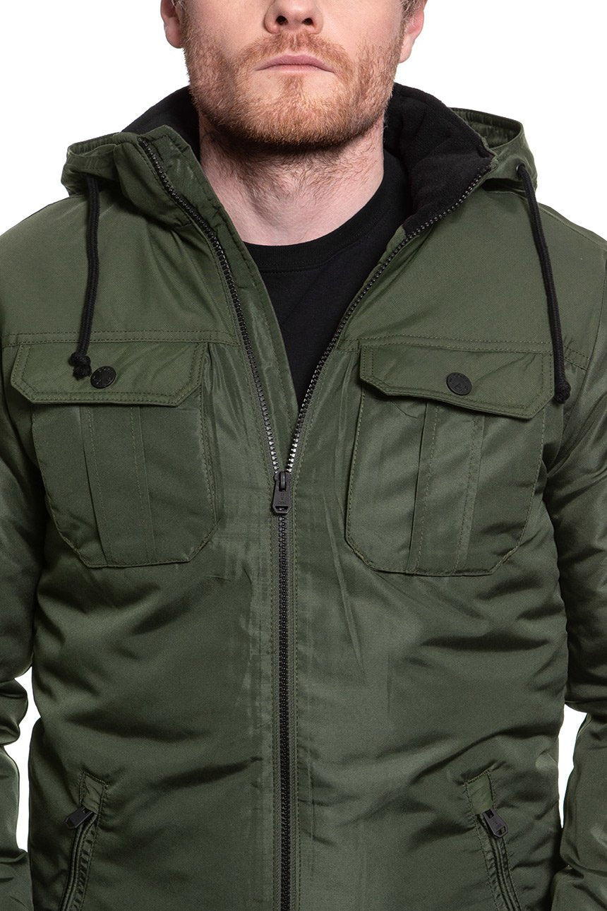 JACK & JONES JCOFLICKER JACKET FOREST NIGHT 12115962