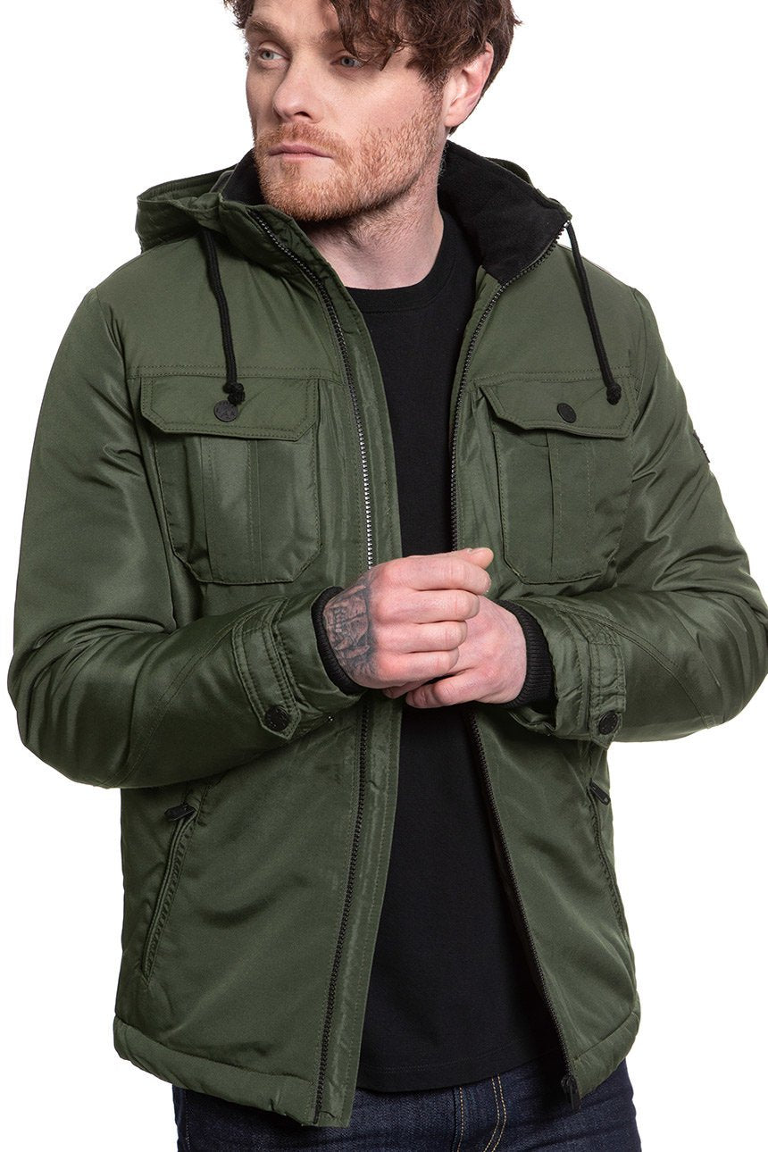 JACK & JONES JCOFLICKER JACKET FOREST NIGHT 12115962