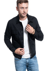 JACK & JONES JJIROYAL OVERSHIRT R211 BLACK DENIM 12155119