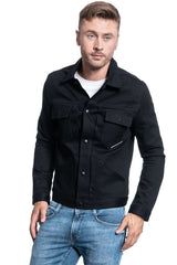 JACK & JONES JJIROYAL OVERSHIRT R211 BLACK DENIM 12155119