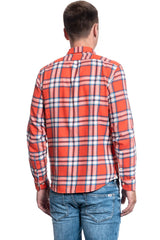 KOSZULA LEE BUTTON DOWN REGULAR LAVA RED L880ZJAF