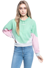 BLUZA DAMSKA WRANGLER 90'S SWEAT NEPTUNE GREEN W6P1KQG10