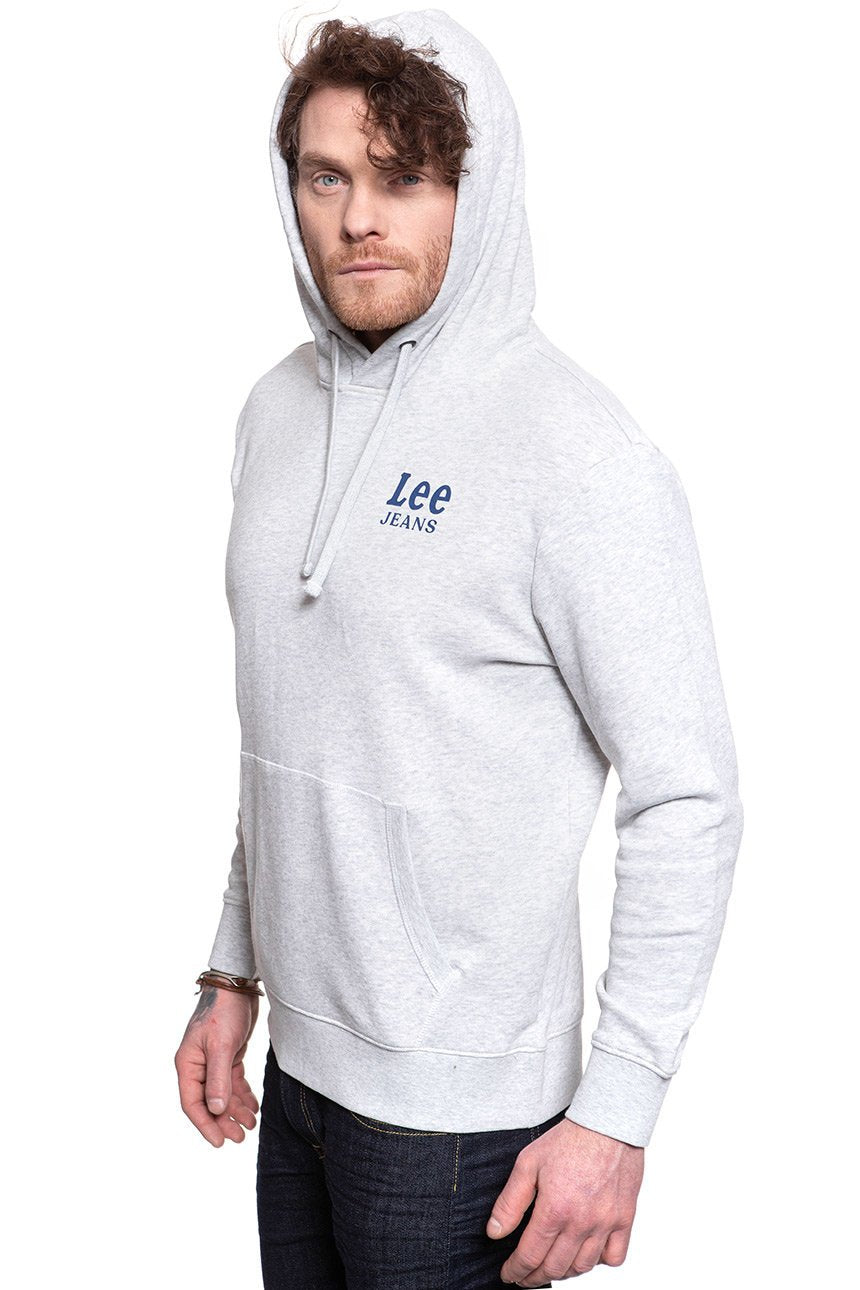 LEE HOODIE SHARP GREY MELE L82LEI03