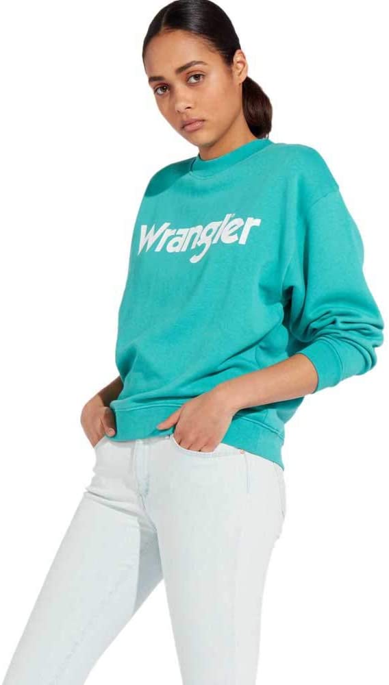 BLUZA DAMSKA 80'S RETRO SWEAT WRANGLER LAGOON W6N0IG42C