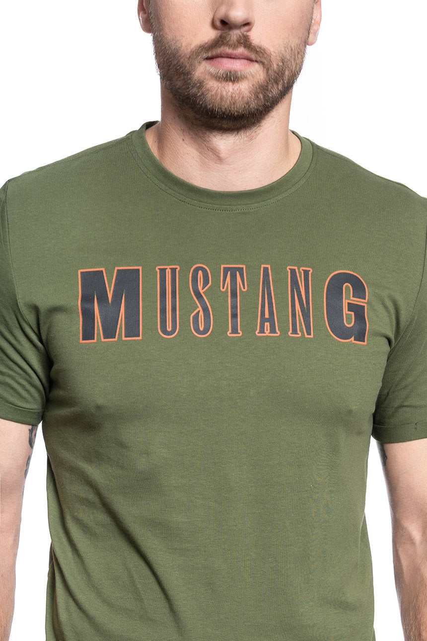 MUSTANG Alex C LOGO Tee 1009893 6348