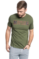 MUSTANG Alex C LOGO Tee 1009893 6348