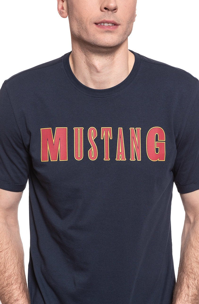 MUSTANG Alex C LOGO Tee 1009893 4136