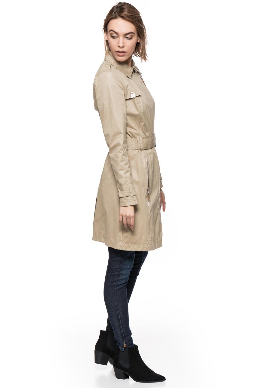 DAMSKI PŁASZCZ TOM TAILOR COTTON TRENCH