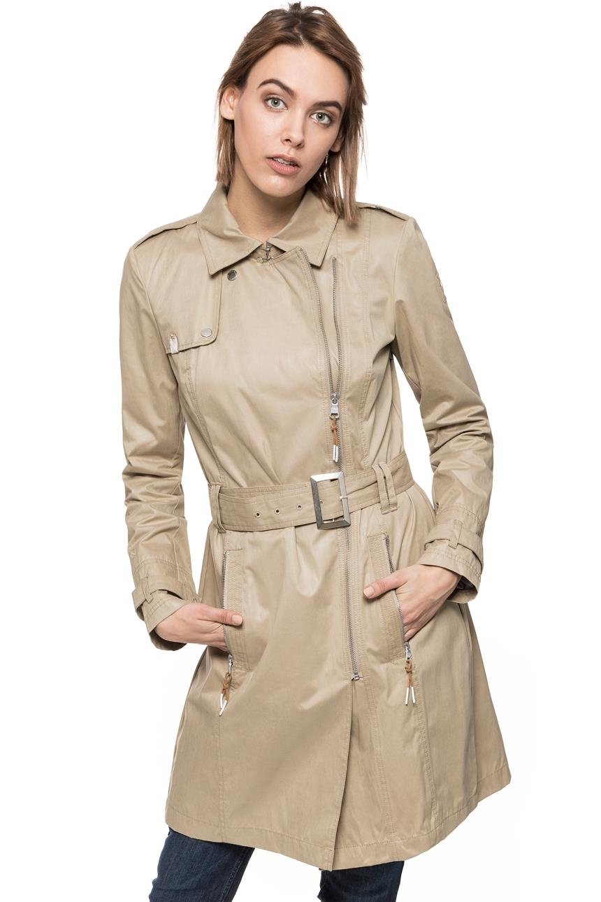 DAMSKI PŁASZCZ TOM TAILOR COTTON TRENCH