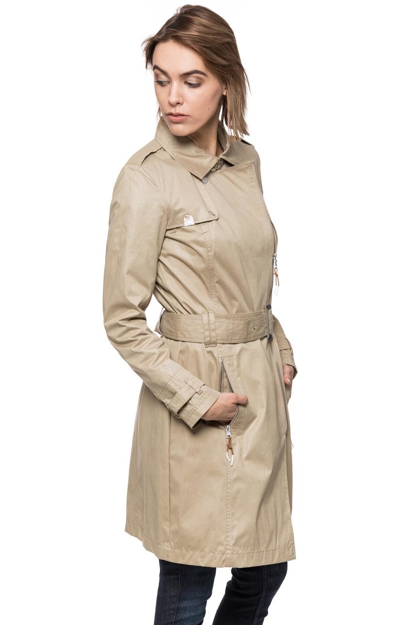 DAMSKI PŁASZCZ TOM TAILOR COTTON TRENCH