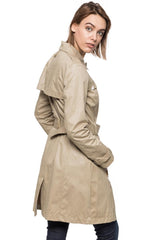 DAMSKI PŁASZCZ TOM TAILOR COTTON TRENCH