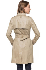 DAMSKI PŁASZCZ TOM TAILOR COTTON TRENCH