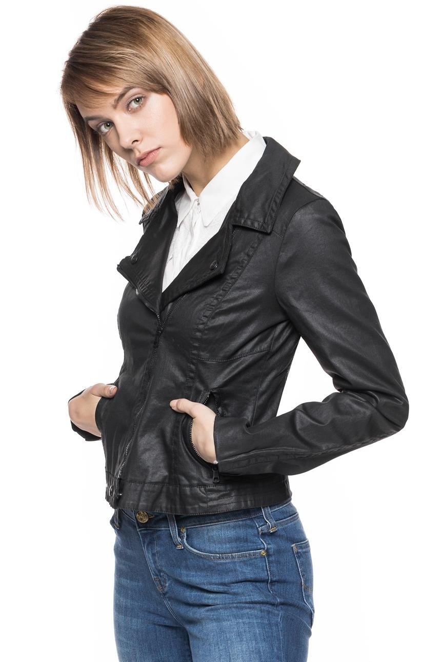 DAMSKA KURTKA SKÓRZANE TOM TAILOR COATED BIKER JACKET