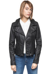 DAMSKA KURTKA SKÓRZANE TOM TAILOR COATED BIKER JACKET