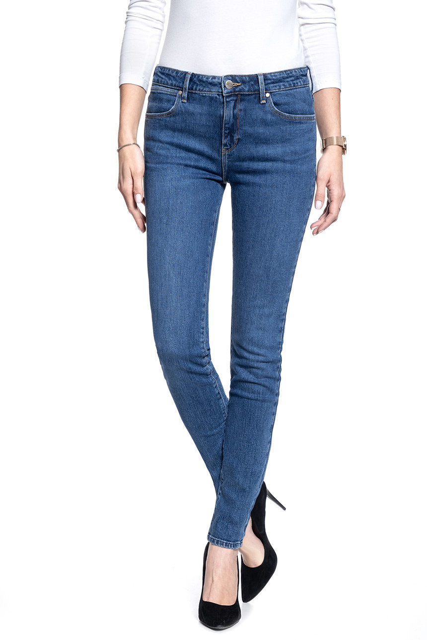 SPODNIE DAMSKIE WRANGLER SKINNY SUNDAY BLUES W28LJHTL8