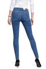 SPODNIE DAMSKIE WRANGLER SKINNY SUNDAY BLUES W28LJHTL8