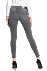 SPODNIE DAMSKIE WRANGLER SKINNY SKY GREY W28KKS74H